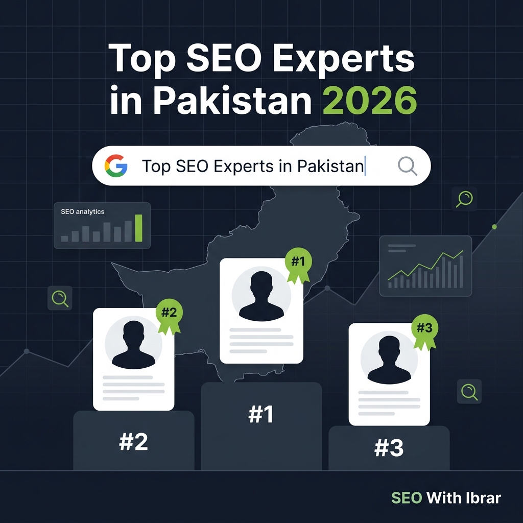 Top 15+ SEO Experts in Pakistan