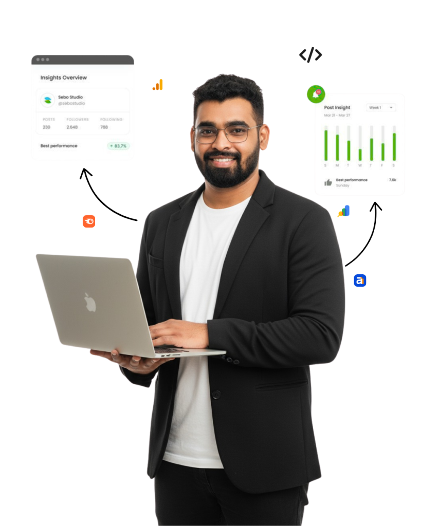 Hero Section of SEO WITH Ibrar